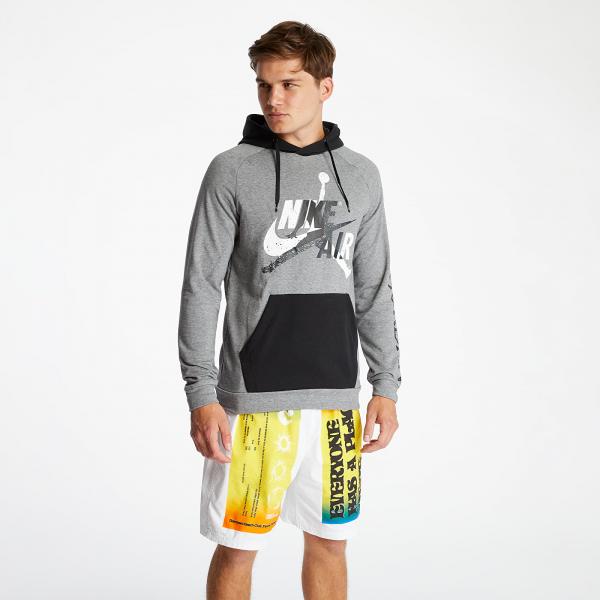 Jordan Air Jumpman Fleece Hoodie Grey