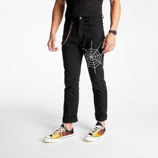 PLEASURES Dozer Denim Pants Black