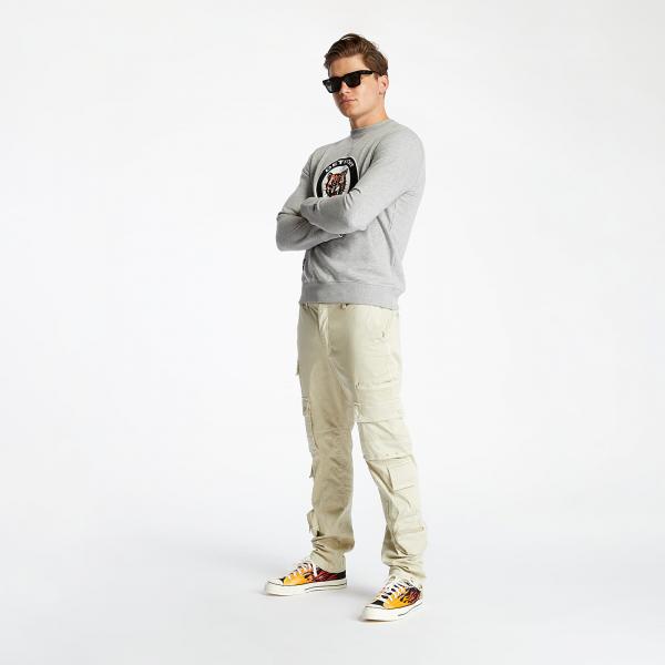 New Era MLB Detroit Tigers Cooperstown Crewneck Grey