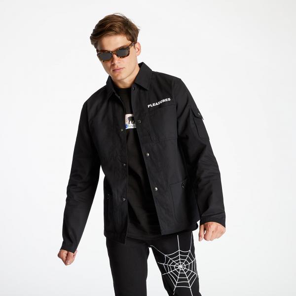 PLEASURES BDU Lightweight Jacket Black