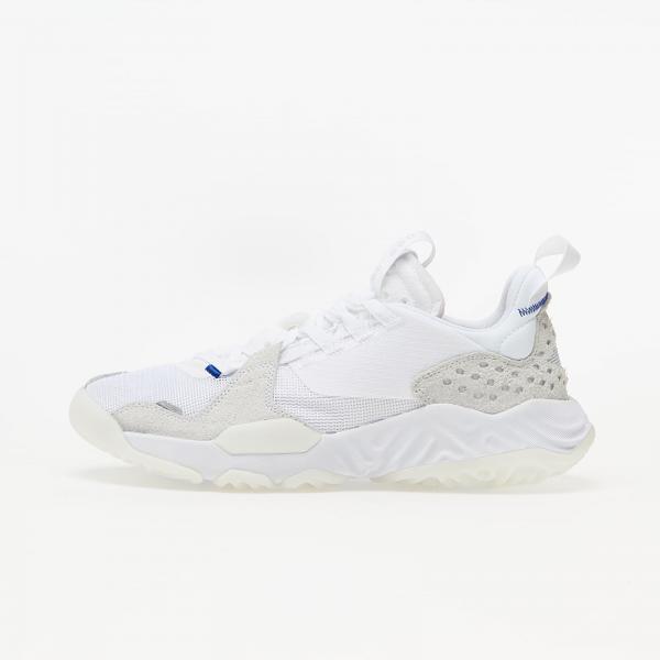 Jordan Delta White/ Vast Grey-Deep Royal-Track Red