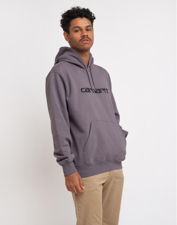 Carhartt WIP Hooded Carhartt Sweat Husky/Black L