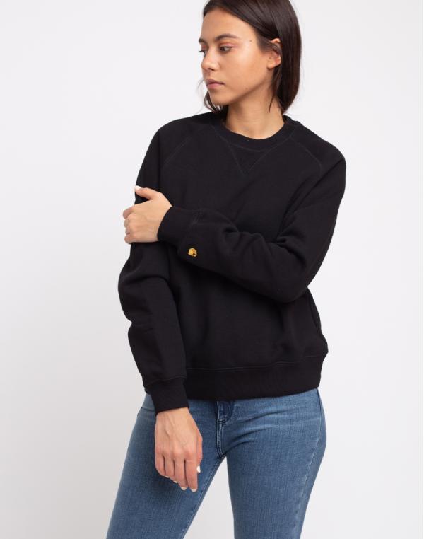 Carhartt WIP W' Chase Sweat Black/Gold L