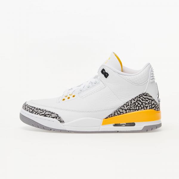 Air Jordan Wmns 3 Retro White/ Black-Laser Orange-Cement Grey