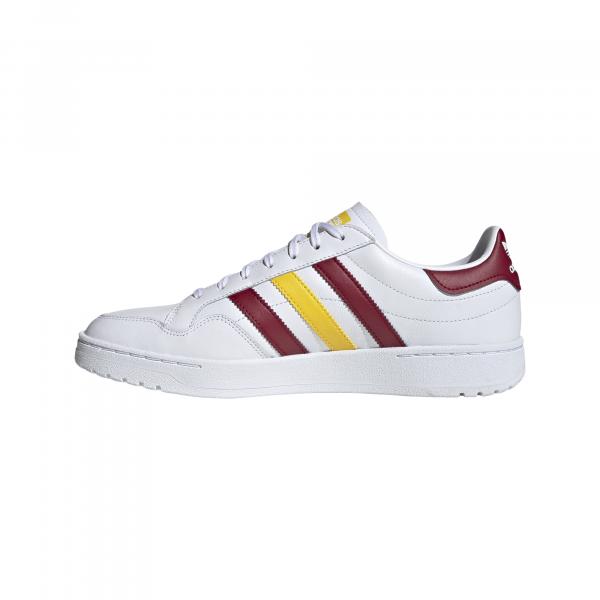 adidas Team Court Ftw White/ Core Burgundy/ Wonder Glow