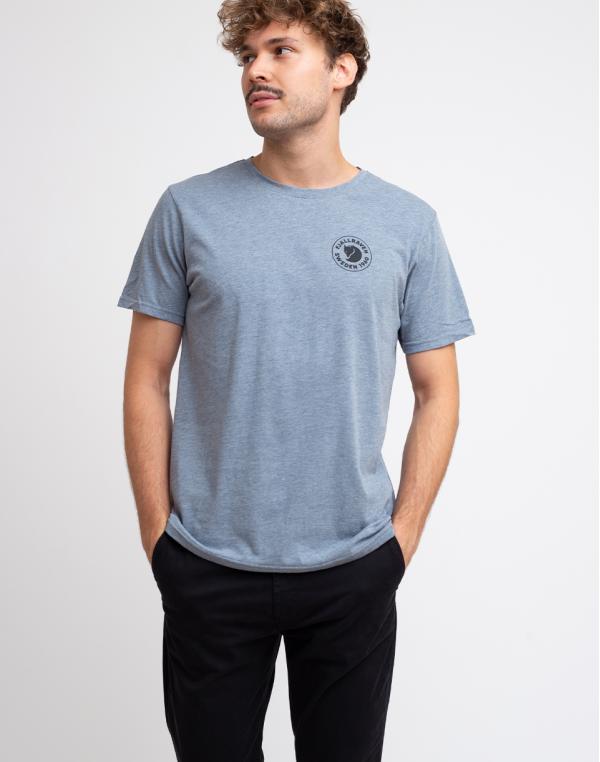 Tričko Fjällräven 1960 Logo T-shirt M 520-999 Uncle Blue-Melange