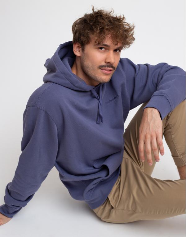 Carhartt WIP Hooded Ashland Sweat Cold Viola L