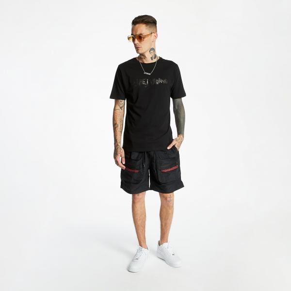 LIFE IS PORNO Double Tee Black