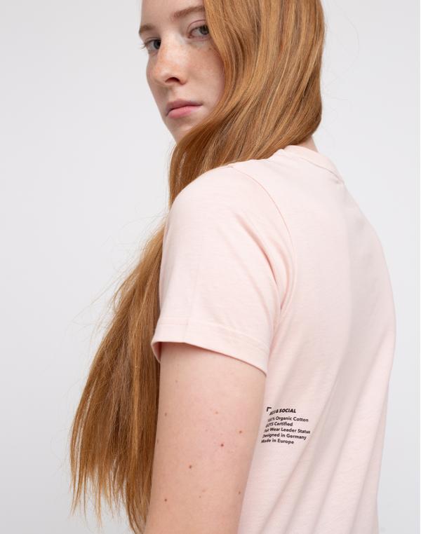 Aevor Base Tee Rose Smoke XS