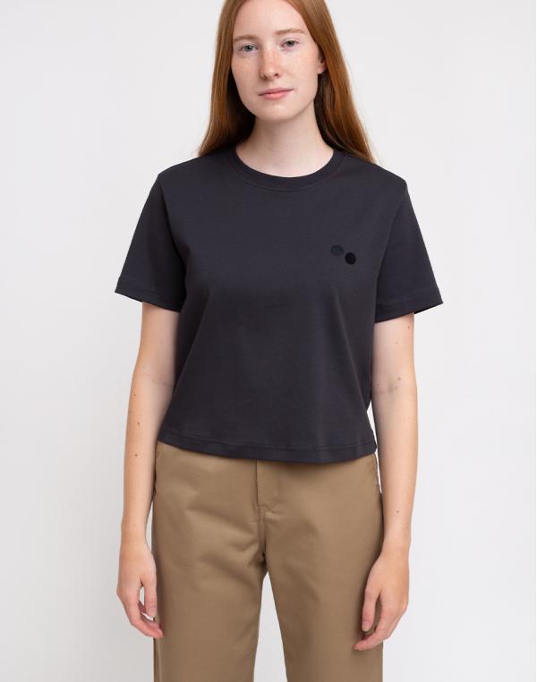 pinqponq Tshirt Women Peat Black XS