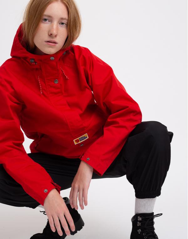 Fjällräven Vardag Anorak W 334 True Red XS