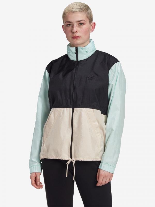 Blocked Windbreaker Bunda adidas Originals Černá