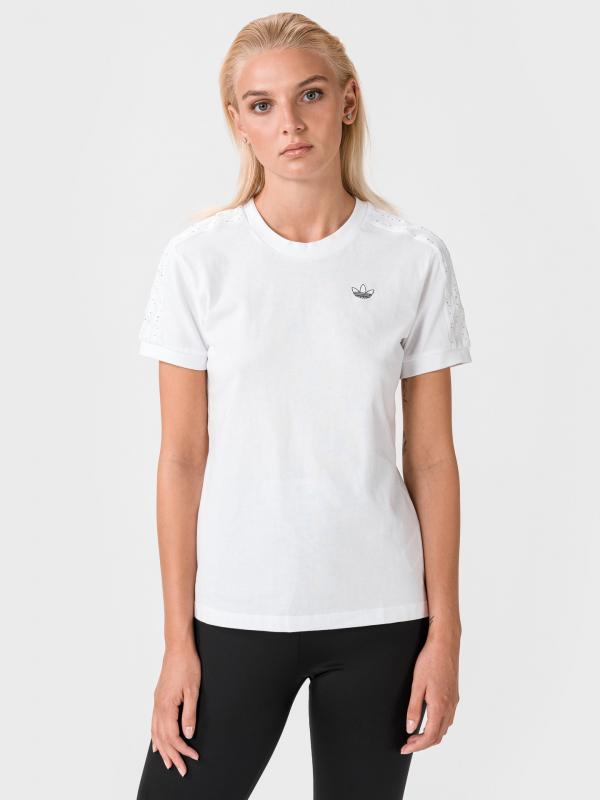Triko adidas Originals Bílá