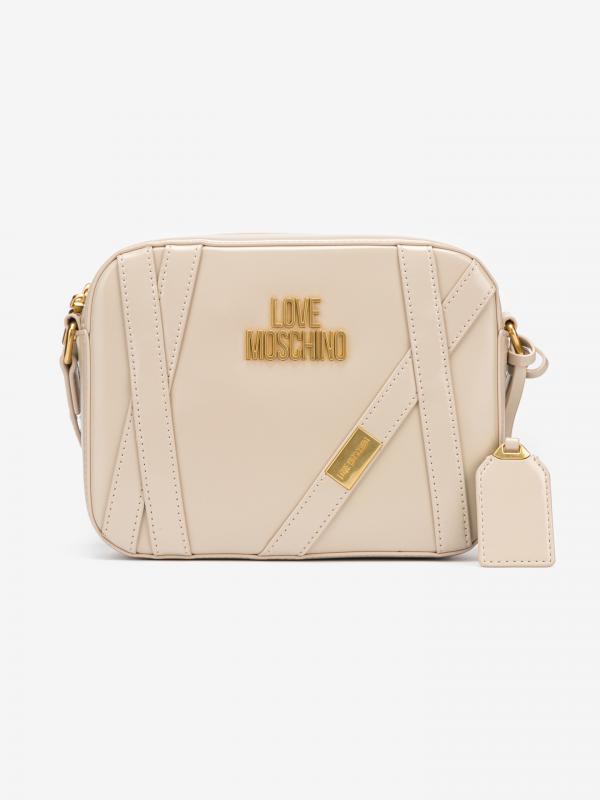 Cross body bag Love Moschino Béžová