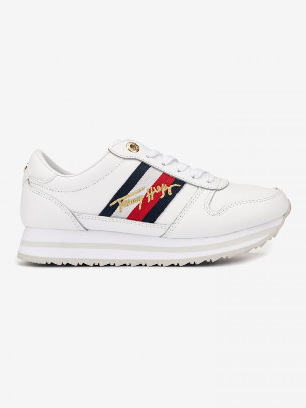 Signature Runner Tenisky Tommy Hilfiger Bílá