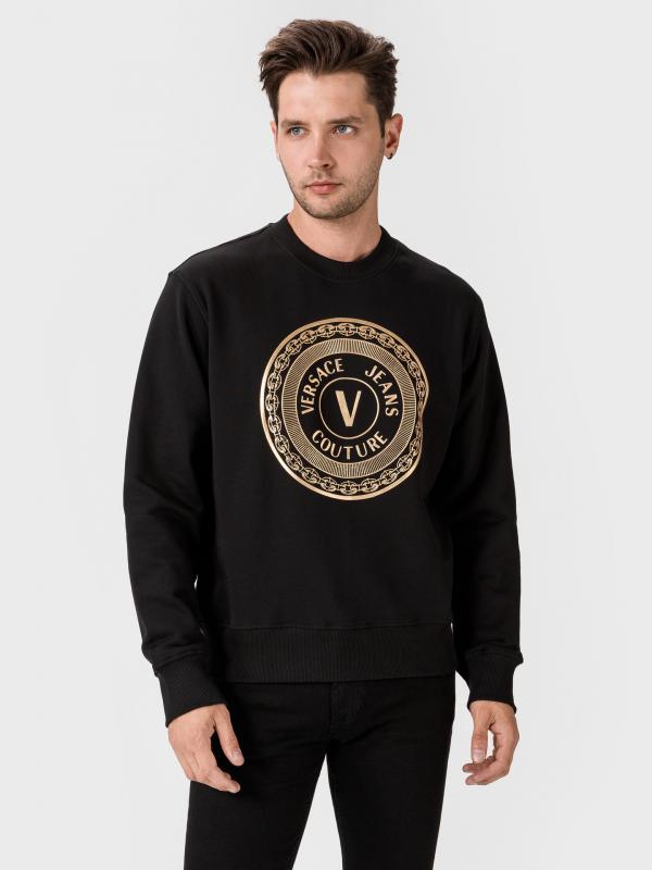 Mikina Versace Jeans Couture Černá