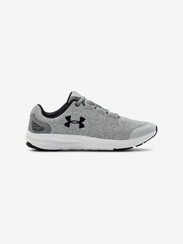 Grade School Charged Pursuit 2 Twist Tenisky dětské Under Armour Šedá