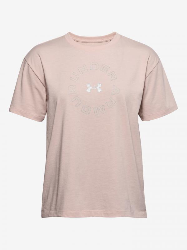 Wordmark Graphic Triko Under Armour Růžová