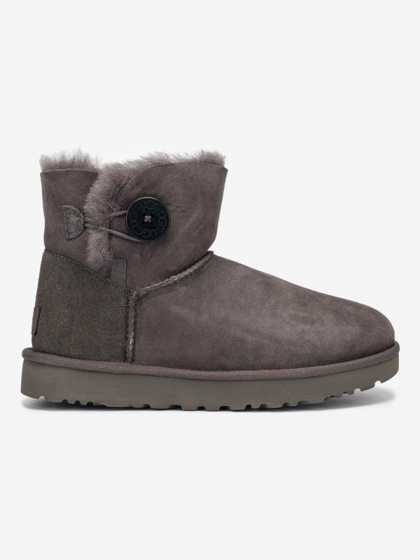 Mini Bailey Buttonn II Sněhule UGG Šedá
