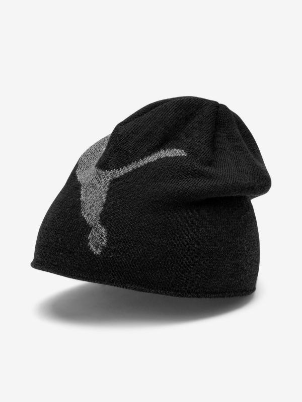 Čepice Puma Ess Logo Beanie Černá