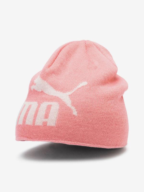 Čepice Puma Ess Logo Beanie Jr Červená