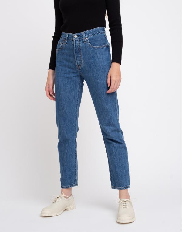 Levi's® 501® Crop Med Indigo W26/L28