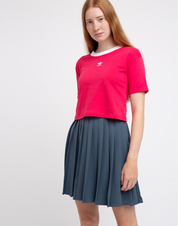 adidas Originals Crop Top Powerpink/White 34