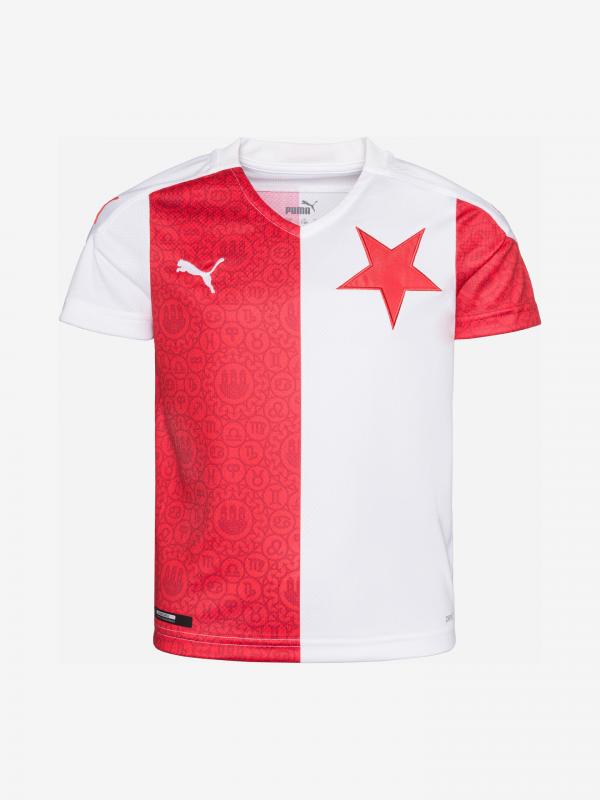 SK Slavia Home Replica Jr Triko dětské Puma Bílá