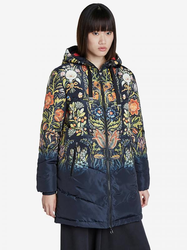 Sauvage Kabát Desigual Modrá