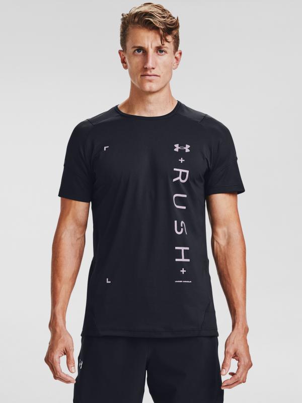 RUSH™ HeatGear® 2.0 Graphic Triko Under Armour Černá