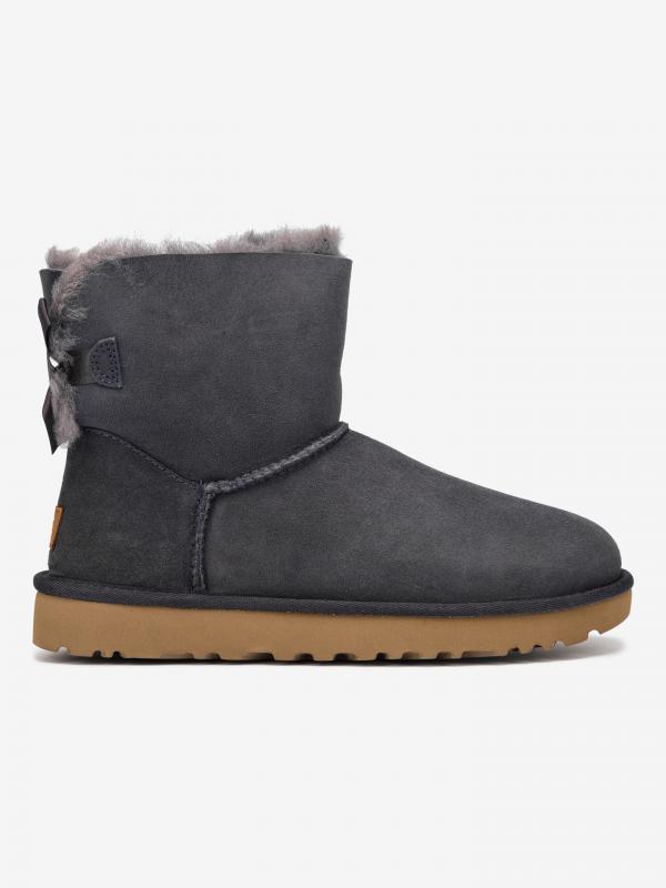 Mini Bailey Bow II Sněhule UGG Šedá
