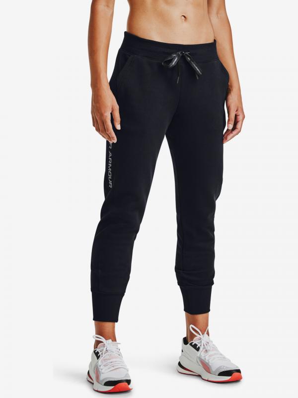 Rival Fleece EMB Tepláky Under Armour Černá