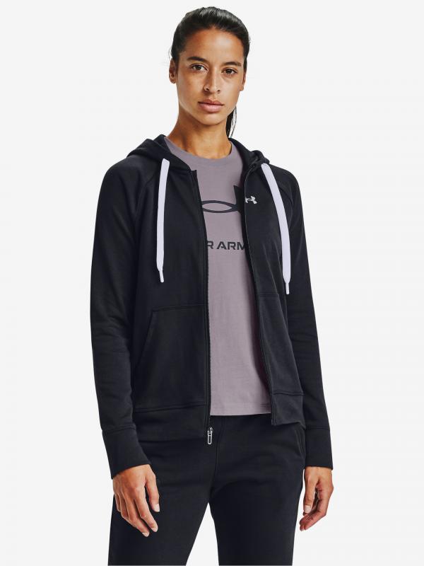Rival Terry FZ Mikina Under Armour Černá