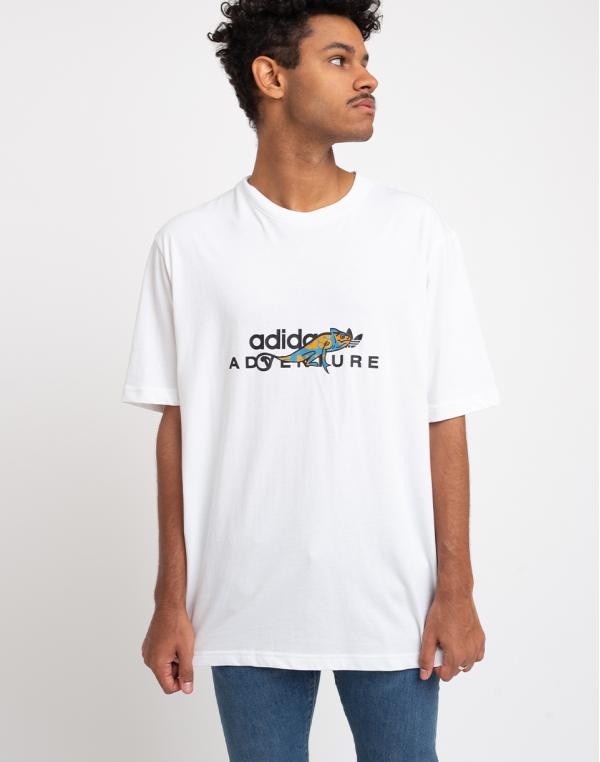 adidas Originals Adv Graphic Tee White L