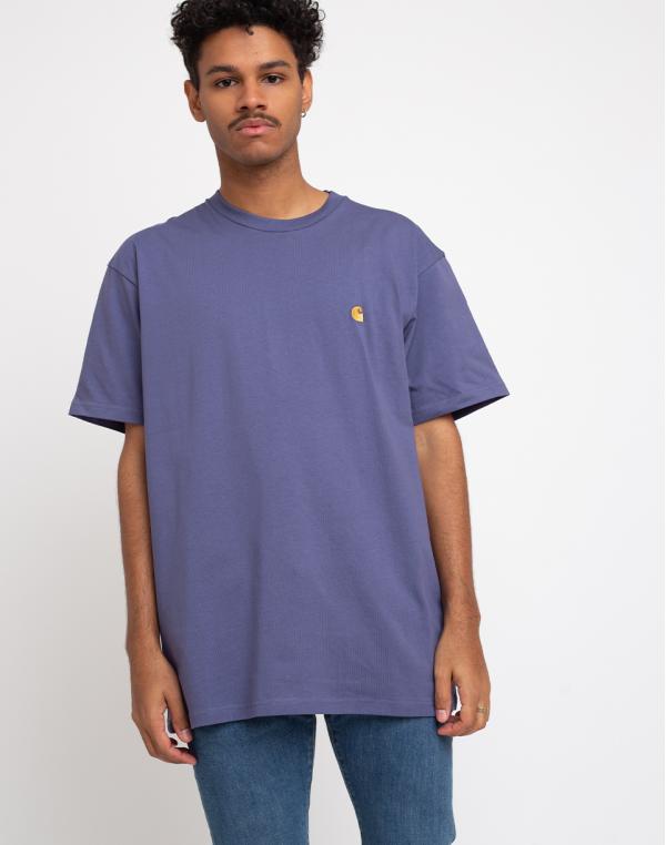 Carhartt WIP S/S Chase T-Shirt Cold Viola/Gold L