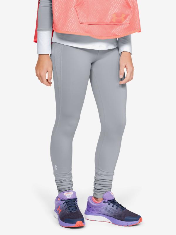Legíny Under Armour Coldgear Legging-Gry Šedá