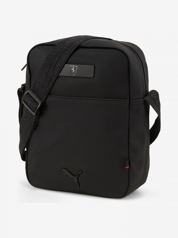 Ferrari Style Portable Large Cross body bag Puma Černá