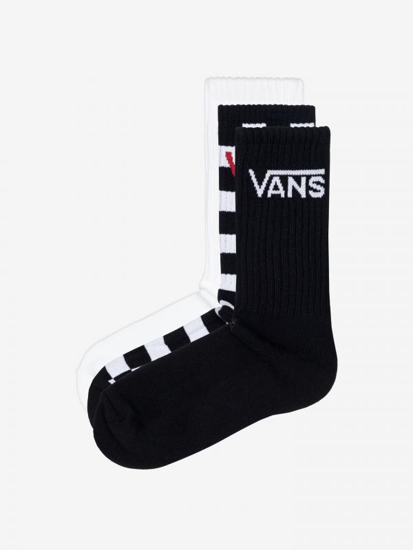 Ponožky 3 páry Vans Černá