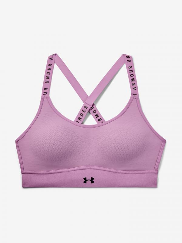 Infinity Mid Heather Podprsenka Under Armour Fialová