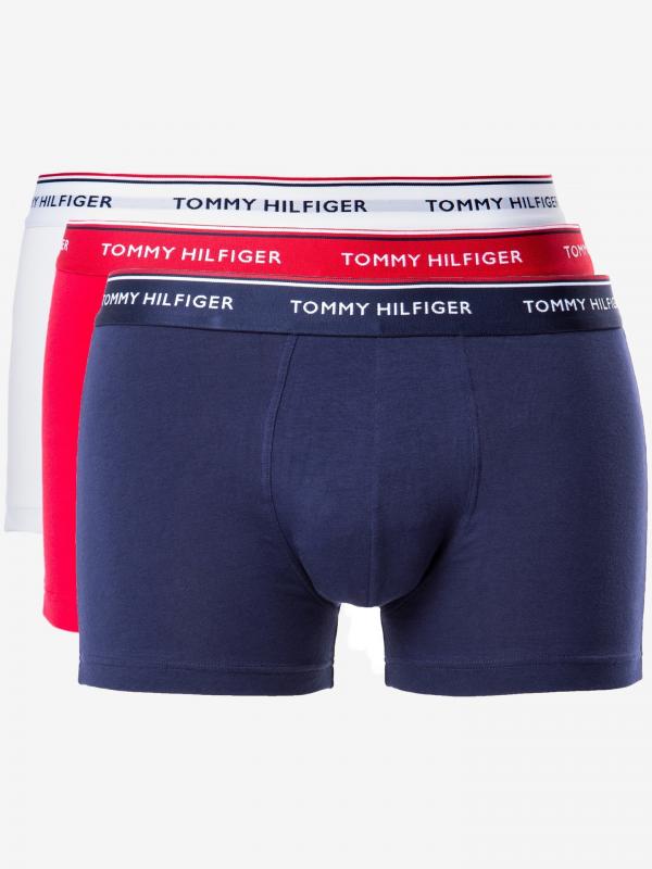 Boxerky 3 ks Tommy Hilfiger Bílá
