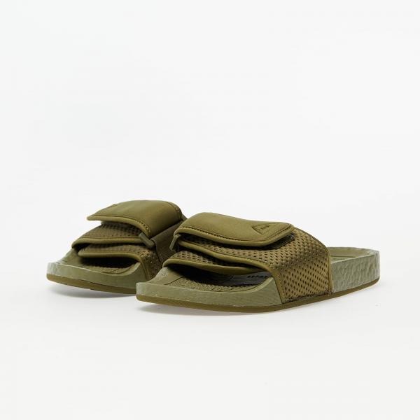 adidas x Pharrell Williams Chancletas Hu Olive Cargo/ Olive Cargo/ Olive Cargo