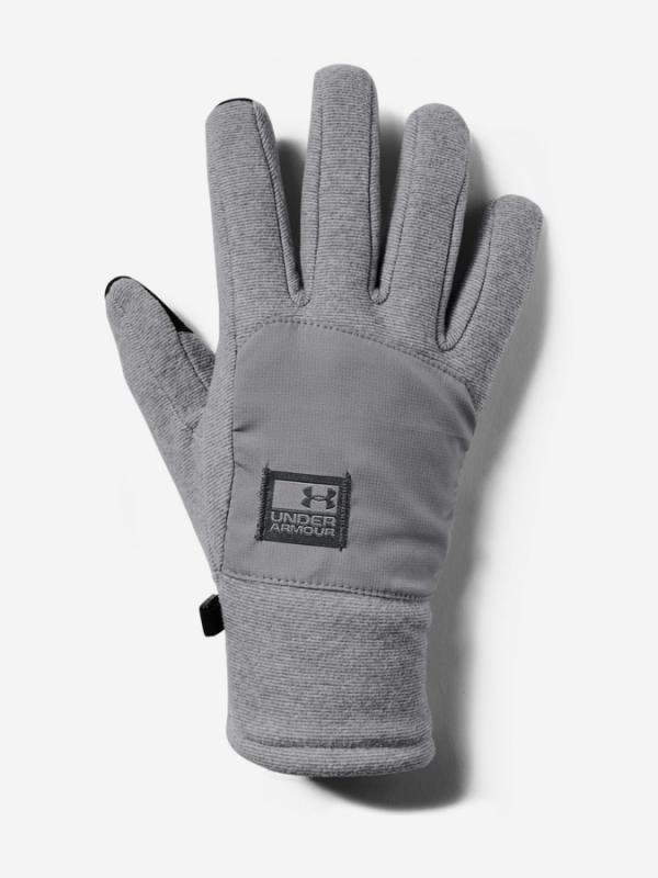 Rukavice Under Armour Men\'S Cgi Fleece Glove-Gry Šedá