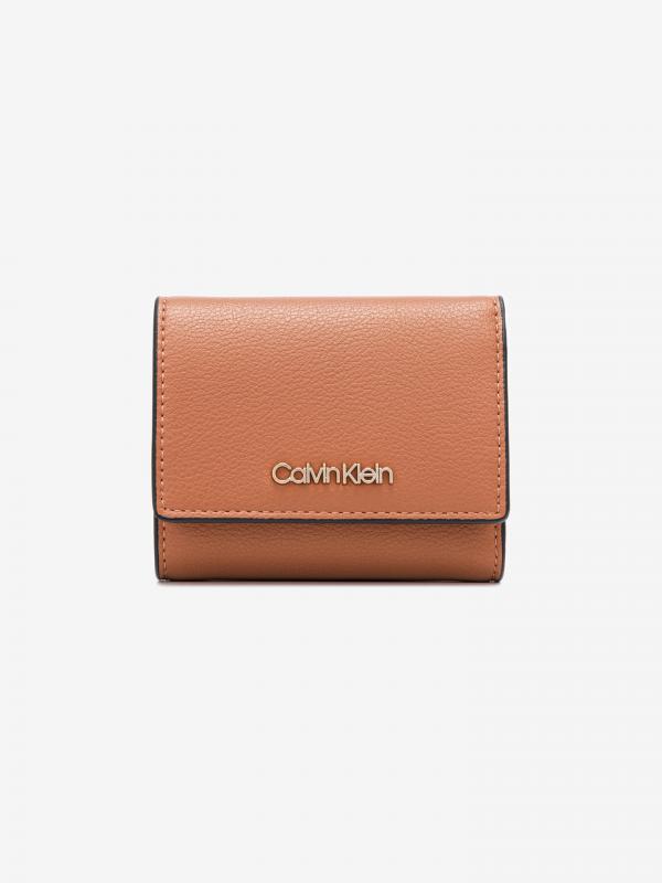 Trifold Extra Small Peněženka Calvin Klein Béžová