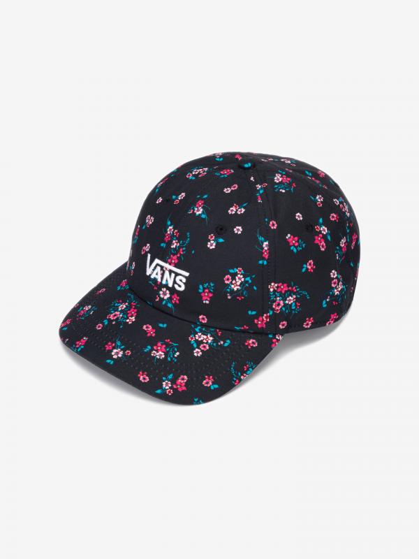 Court Side Printed Kšiltovka Vans Černá