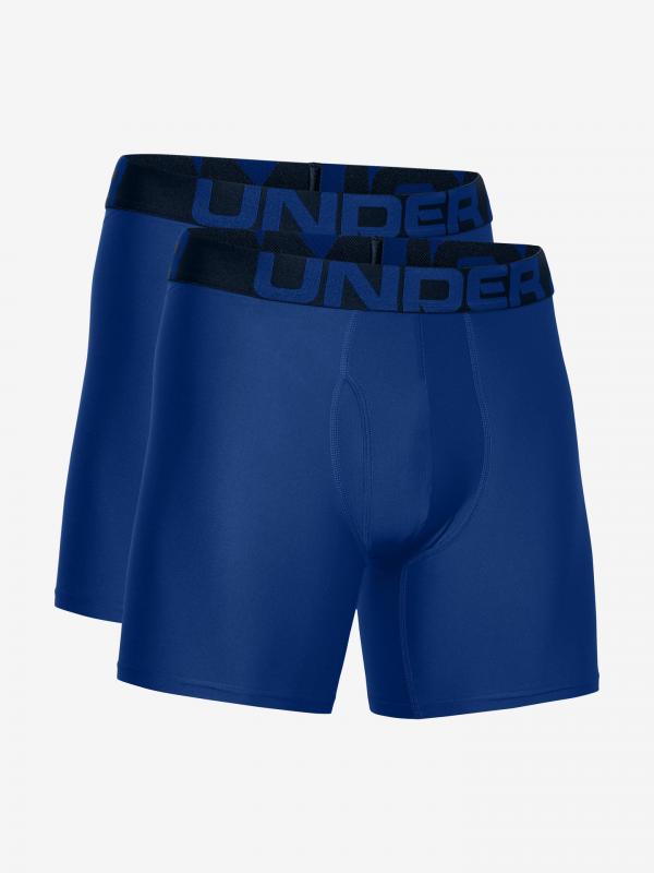 Tech™ 6" Boxerky 2 ks Under Armour Modrá