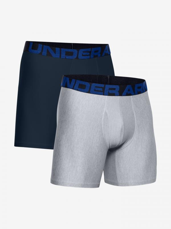 Tech™ 6" Boxerky 2 ks Under Armour Modrá