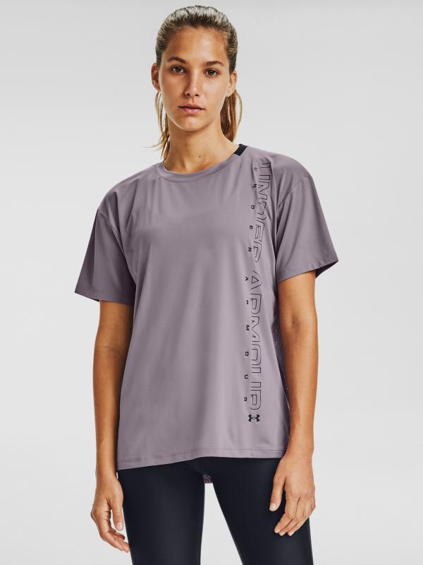 Armour Sport Graphic Triko Under Armour Fialová
