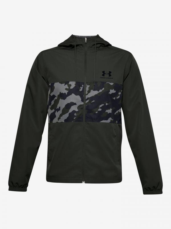 Sportstyle Wind Camo Bunda Under Armour Zelená
