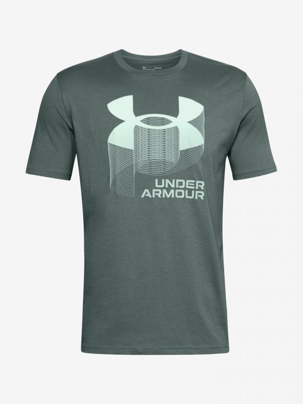 Big Logo Wordmark Triko Under Armour Zelená