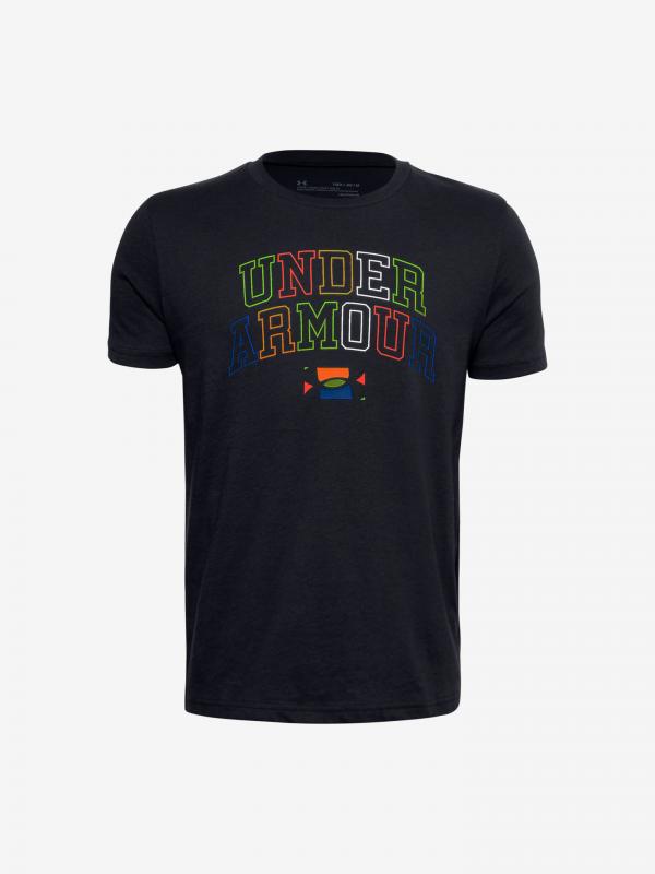 Live Multicolor Wordmark Triko dětské Under Armour Černá